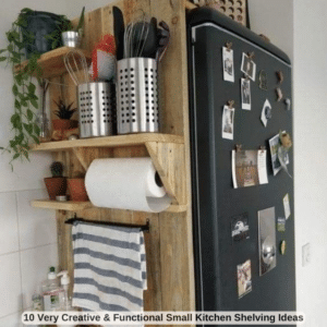 15+ Very Creative & Functional Small Kitchen Shelving Ideas You Need to ...