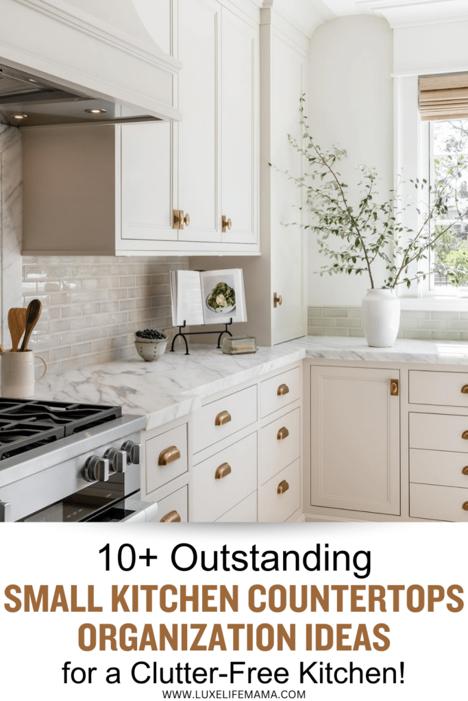 Small Kitchen Countertops Organization Ideas