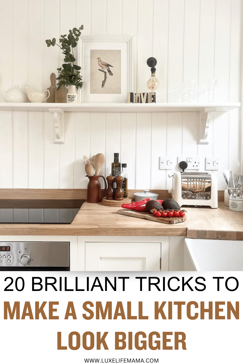 20 Brilliant Tricks to Make Your Small Kitchen Look Bigger and Brighter ...