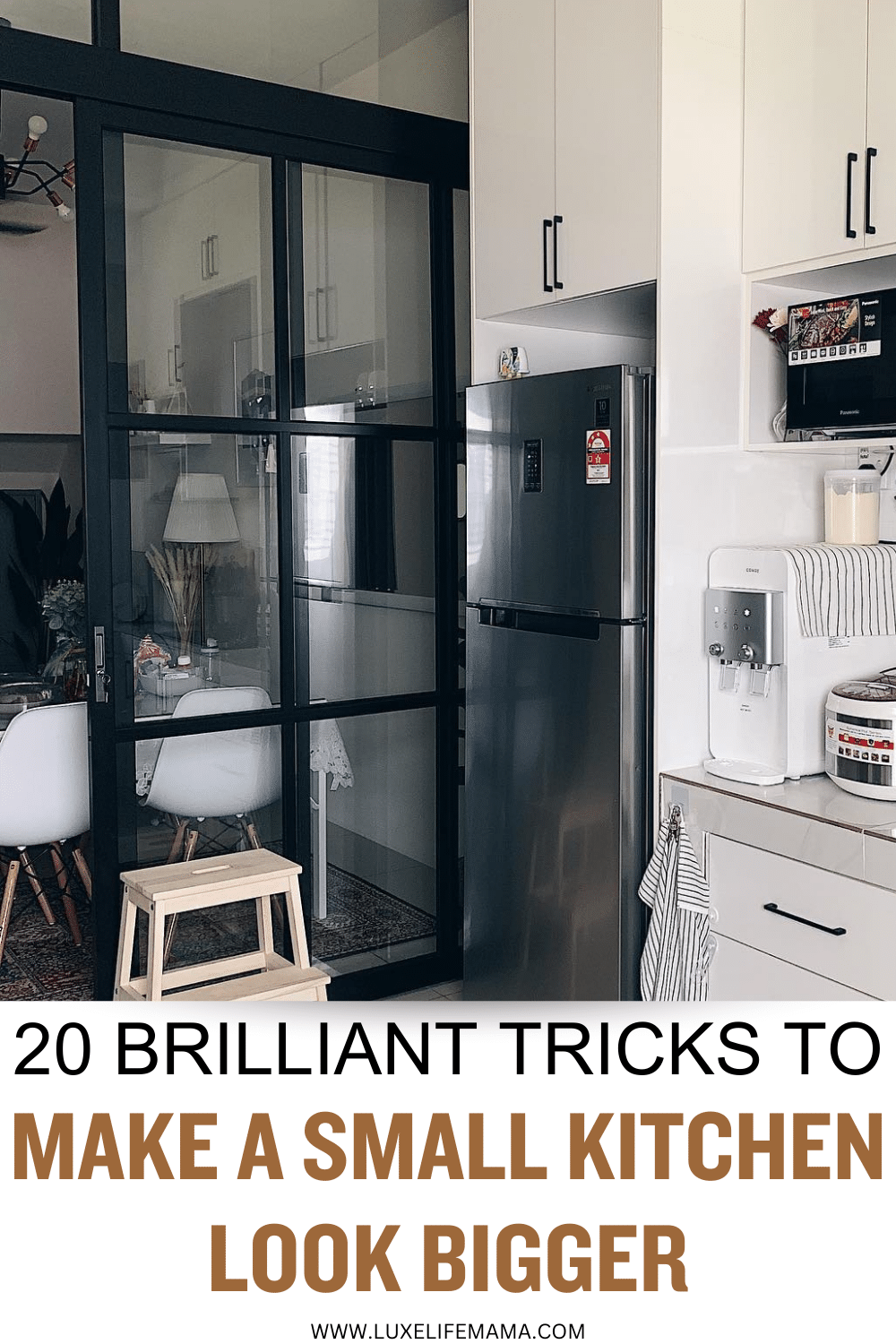 20 Brilliant Tricks to Make Your Small Kitchen Look Bigger and Brighter ...