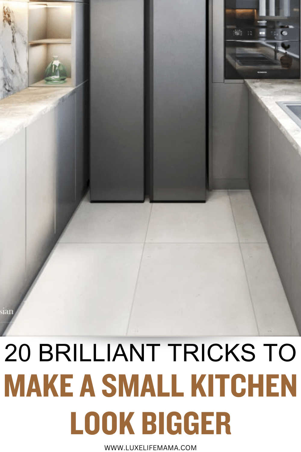 20 Brilliant Tricks to Make Your Small Kitchen Look Bigger and Brighter ...