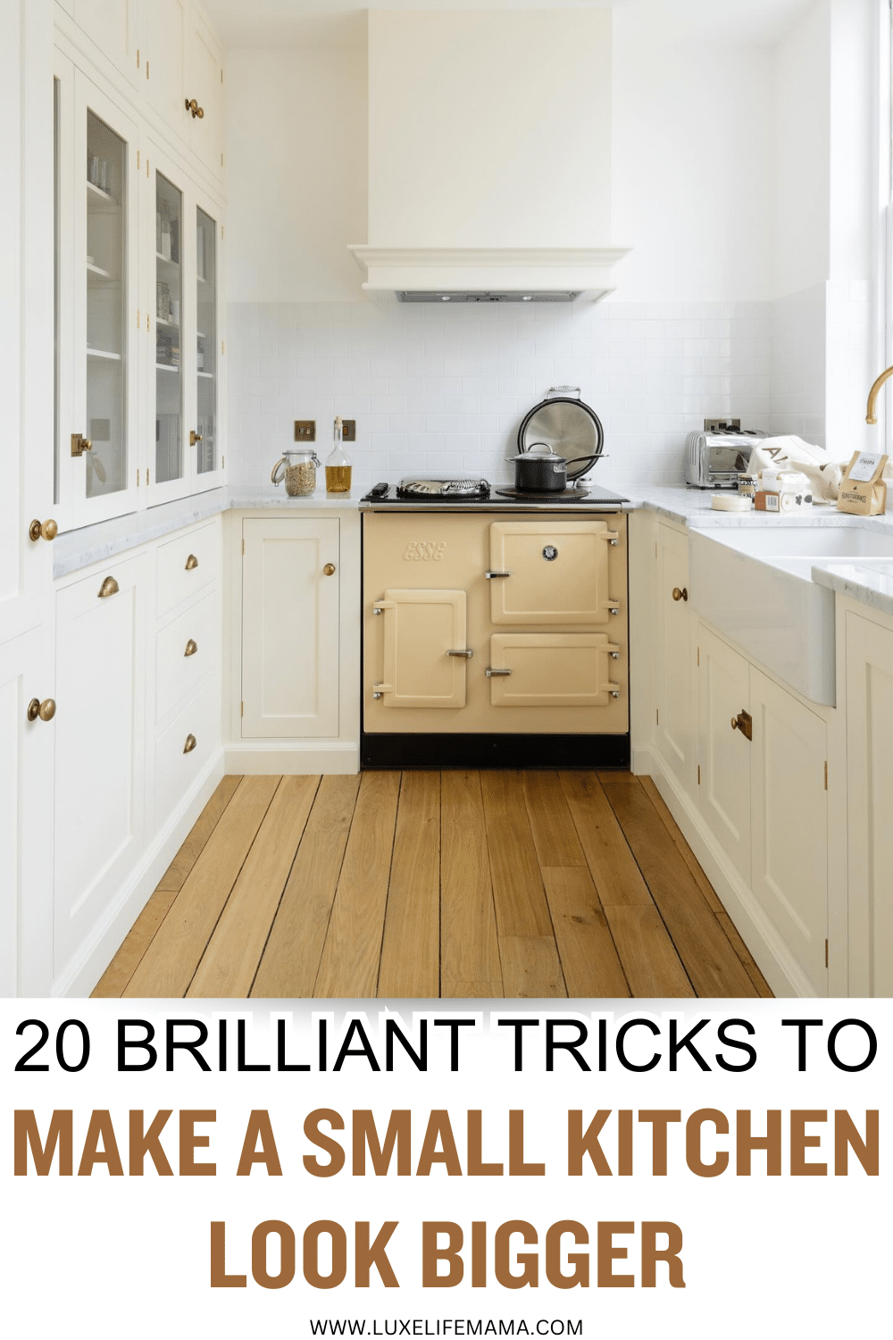 20 Brilliant Tricks to Make Your Small Kitchen Look Bigger and Brighter ...