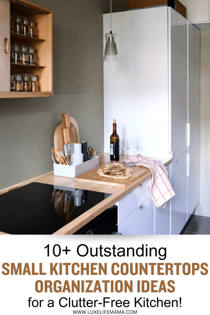 Small Kitchen Countertops Organization Ideas