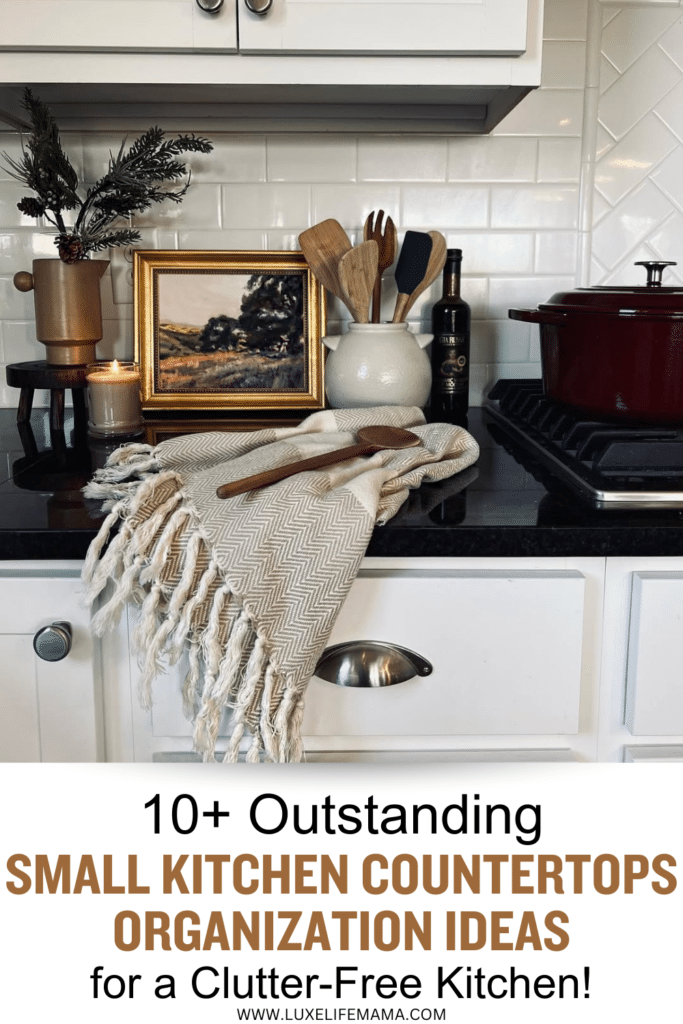Small Kitchen Countertops Organization Ideas