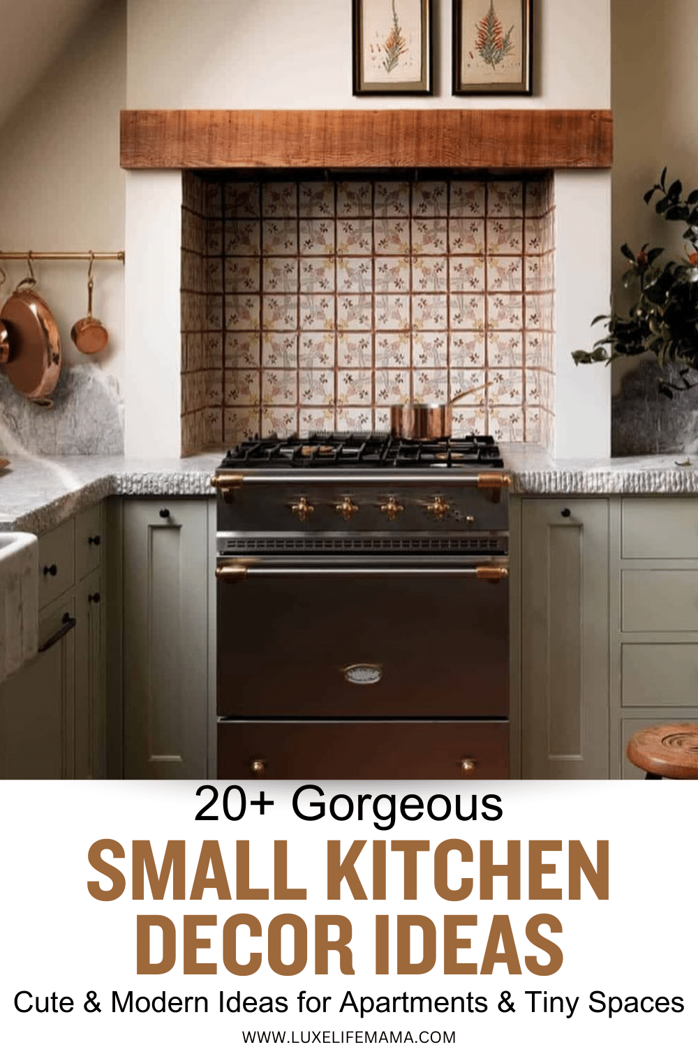 View of 20+ Gorgeous Small Kitchen Decor Ideas: Cute & Modern Ideas for ...