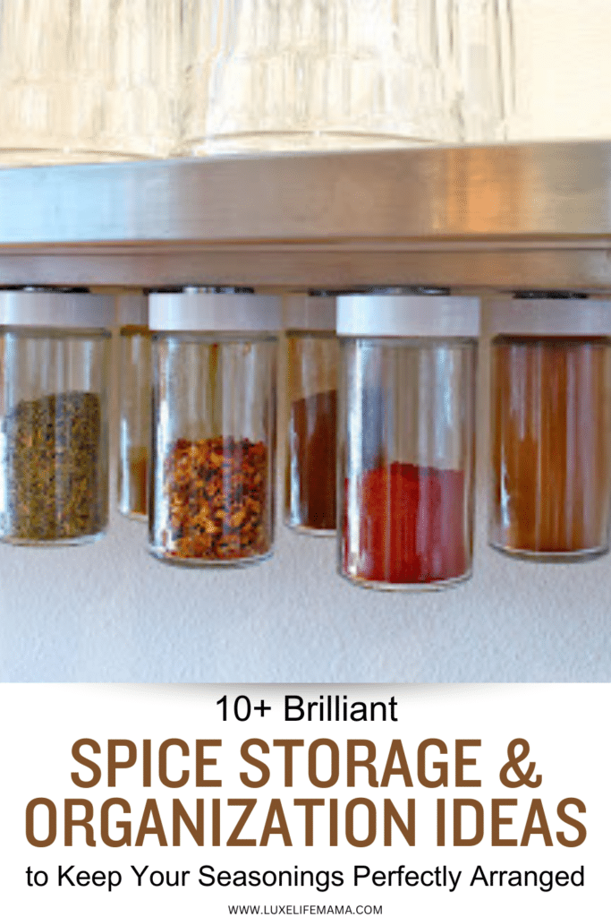 Spice Storage & Organization Ideas