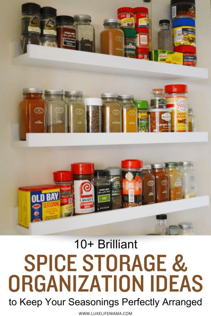 Spice Storage & Organization Ideas