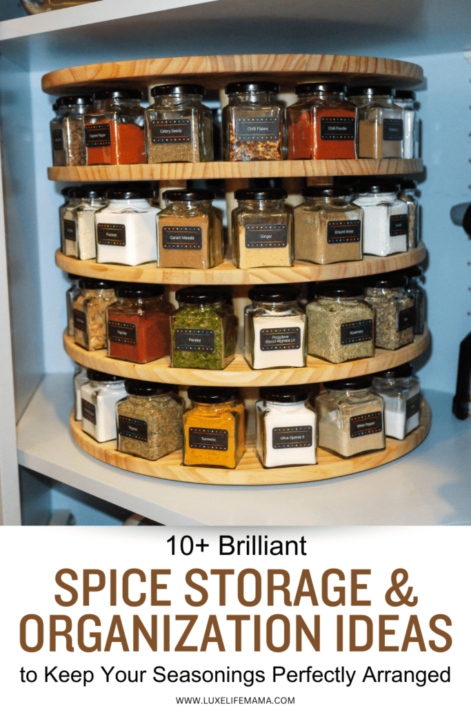 Spice Storage & Organization Ideas