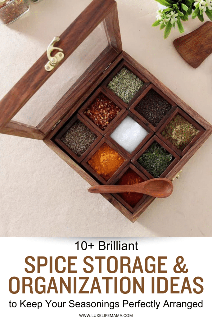 Spice Storage & Organization Ideas