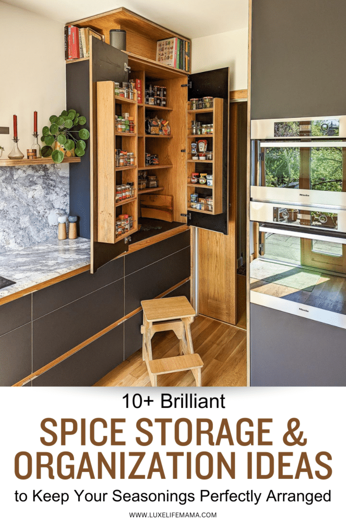 Spice Storage & Organization Ideas