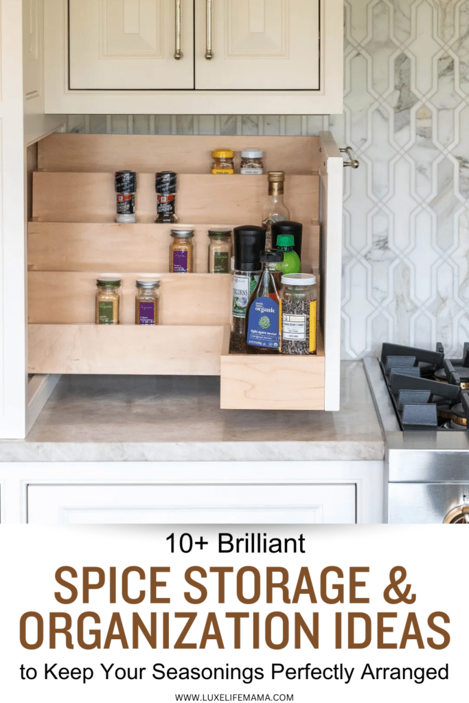 Spice Storage & Organization Ideas