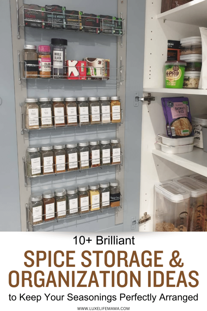 Spice Storage & Organization Ideas