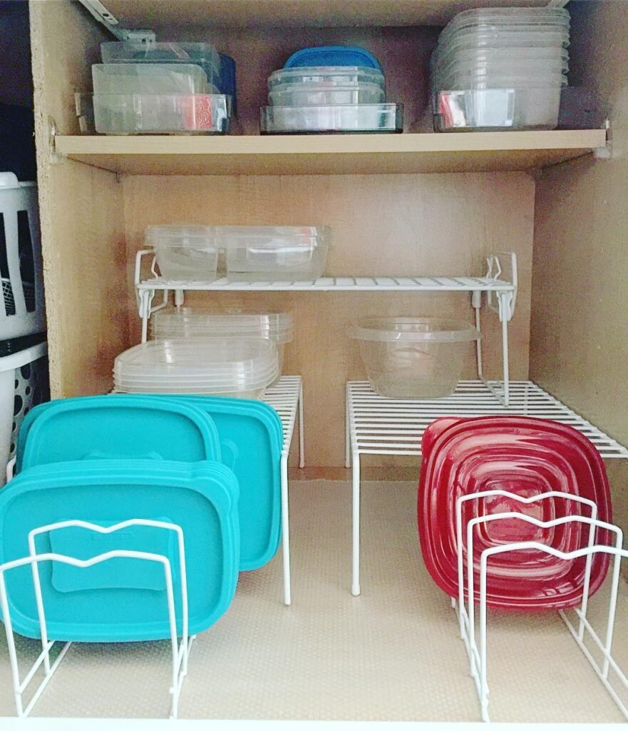 Tupperware Organization Ideas