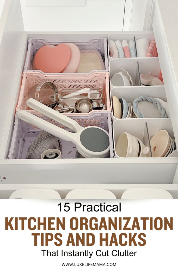 Kitchen Organization Tips and Hacks