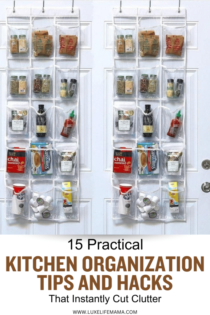Kitchen Organization Tips and Hacks