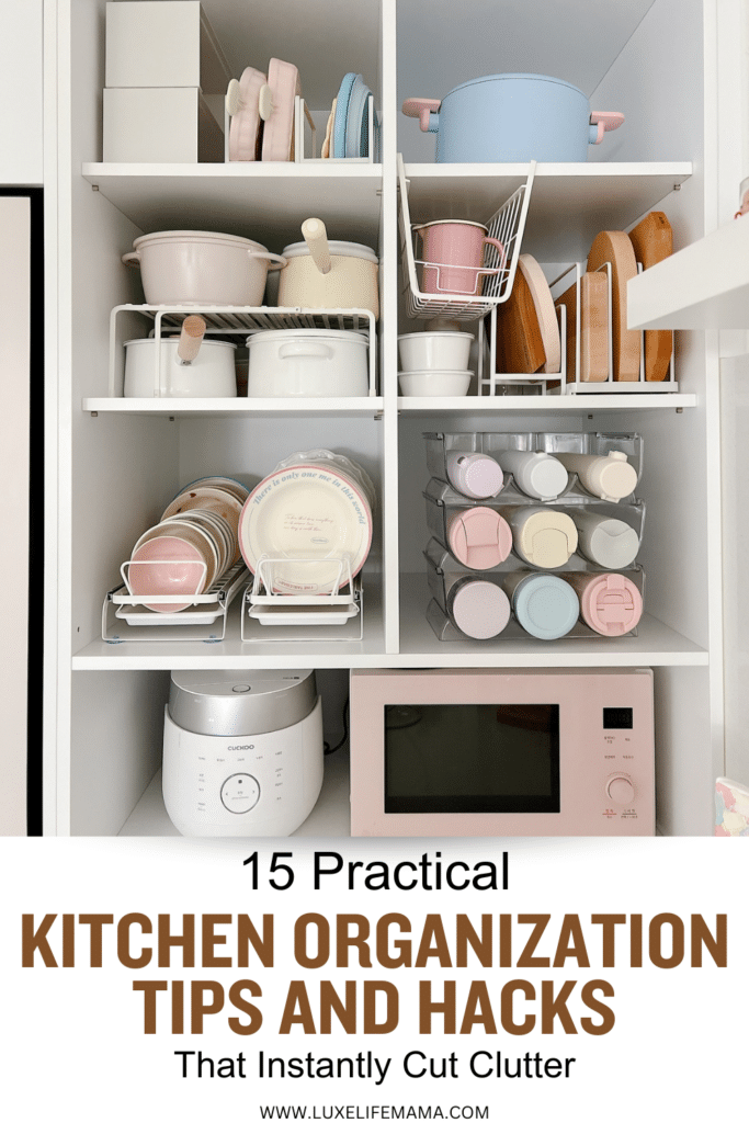 Kitchen Organization Tips and Hacks