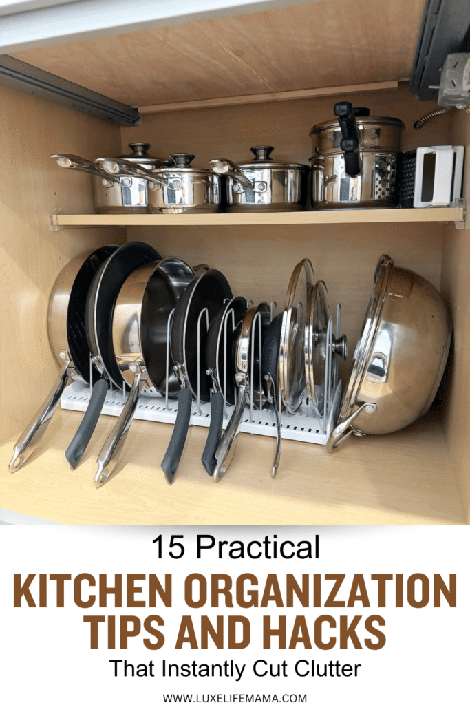 Kitchen Organization Tips and Hacks