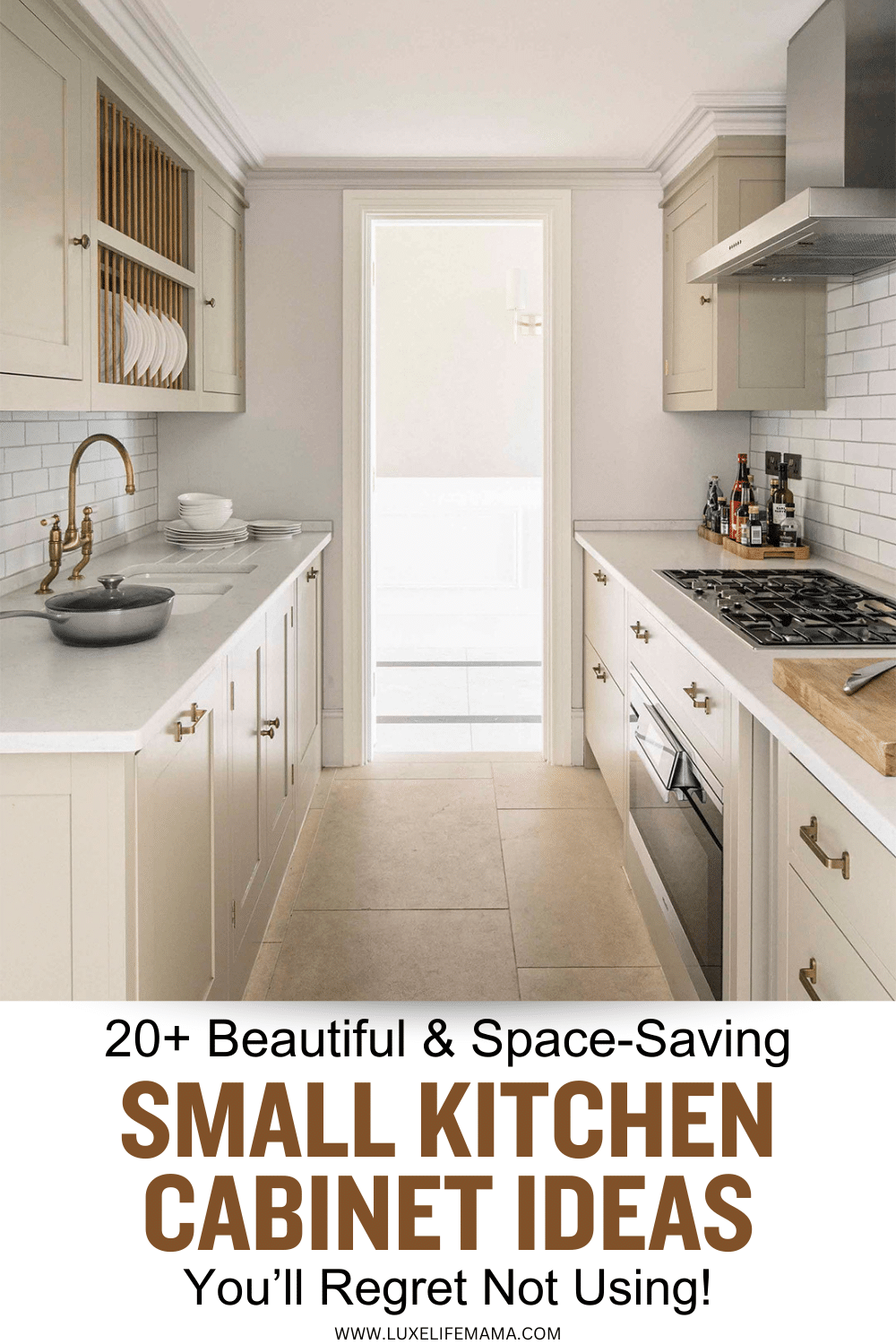 20+ Beautiful & Space-Saving Small Kitchen Cabinet Ideas You’ll Regret ...