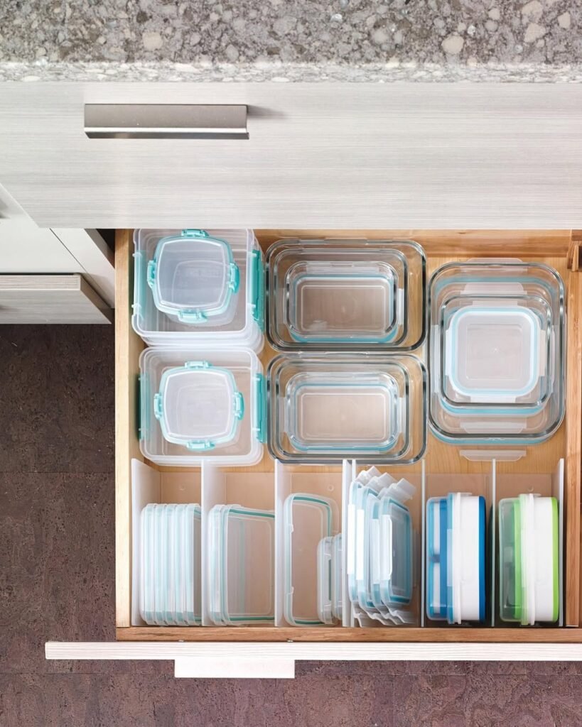 Tupperware Organization Ideas