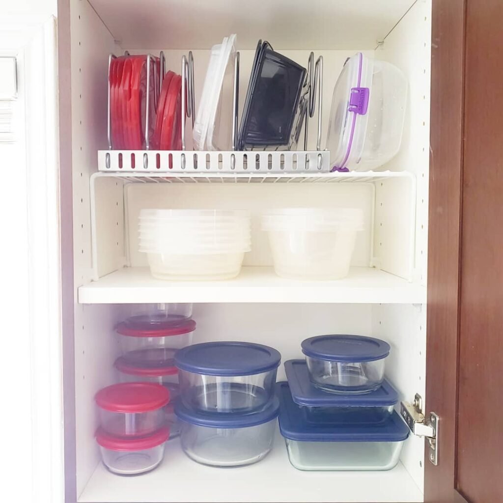 Tupperware Organization Ideas