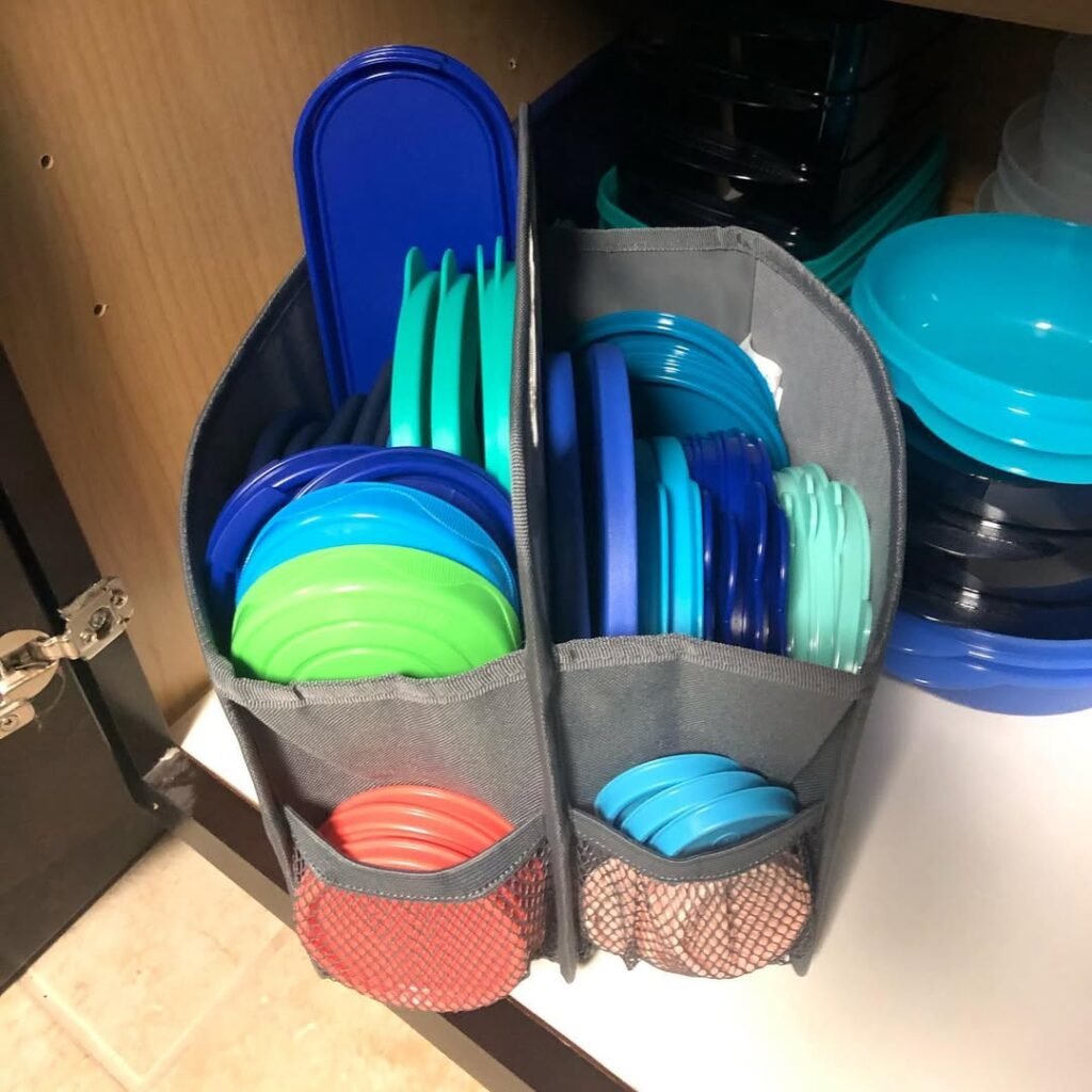Tupperware Organization Ideas
