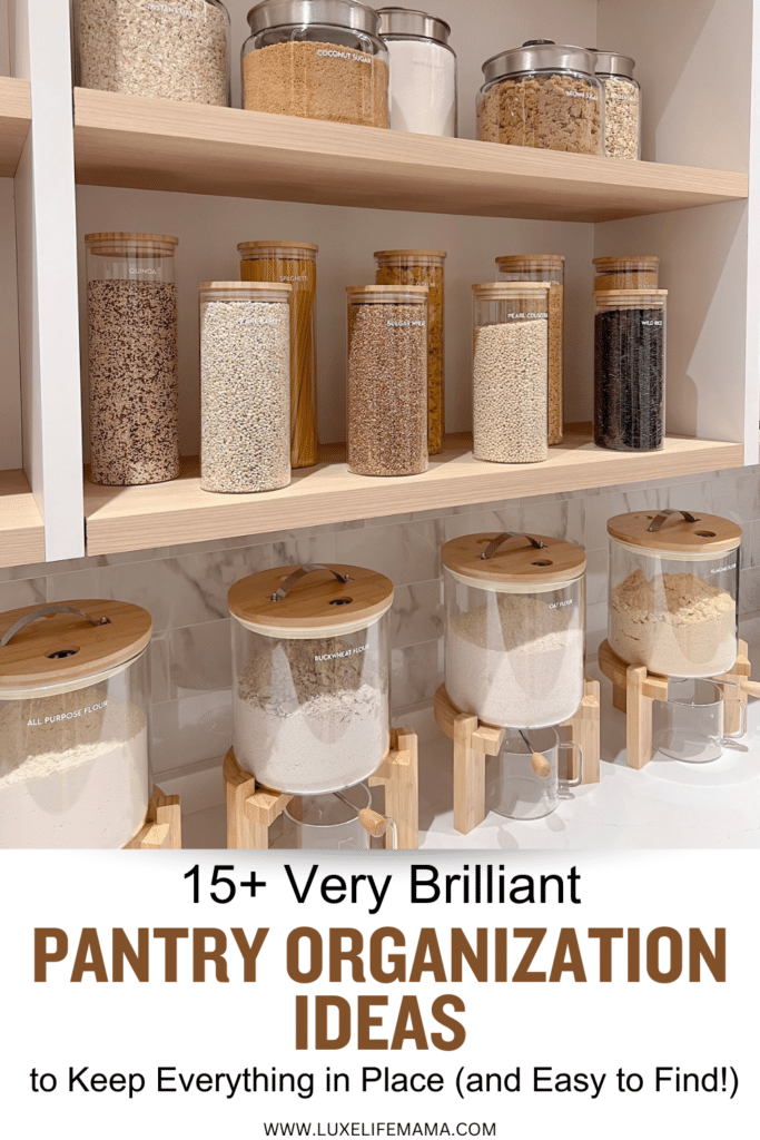 Pantry Organization Ideas to Keep Your Ingredients Perfectly Arranged