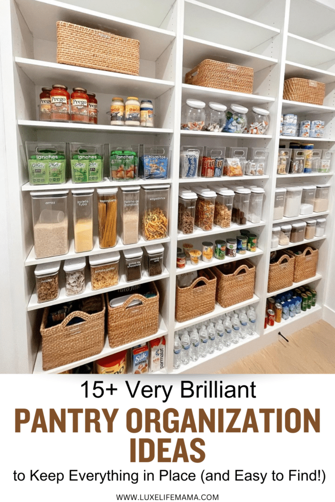 Pantry Organization Ideas to Keep Your Ingredients Perfectly Arranged