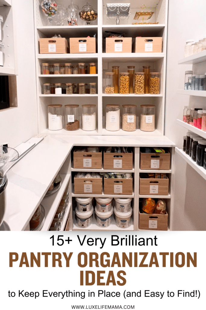 Pantry Organization Ideas to Keep Your Ingredients Perfectly Arranged