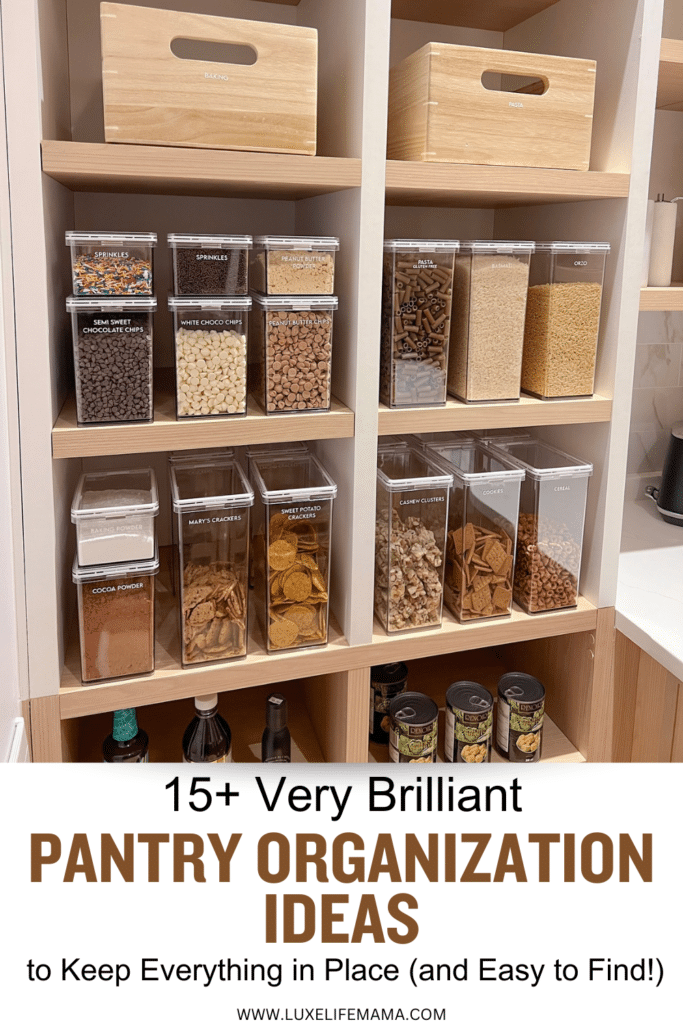 Pantry Organization Ideas to Keep Your Ingredients Perfectly Arranged