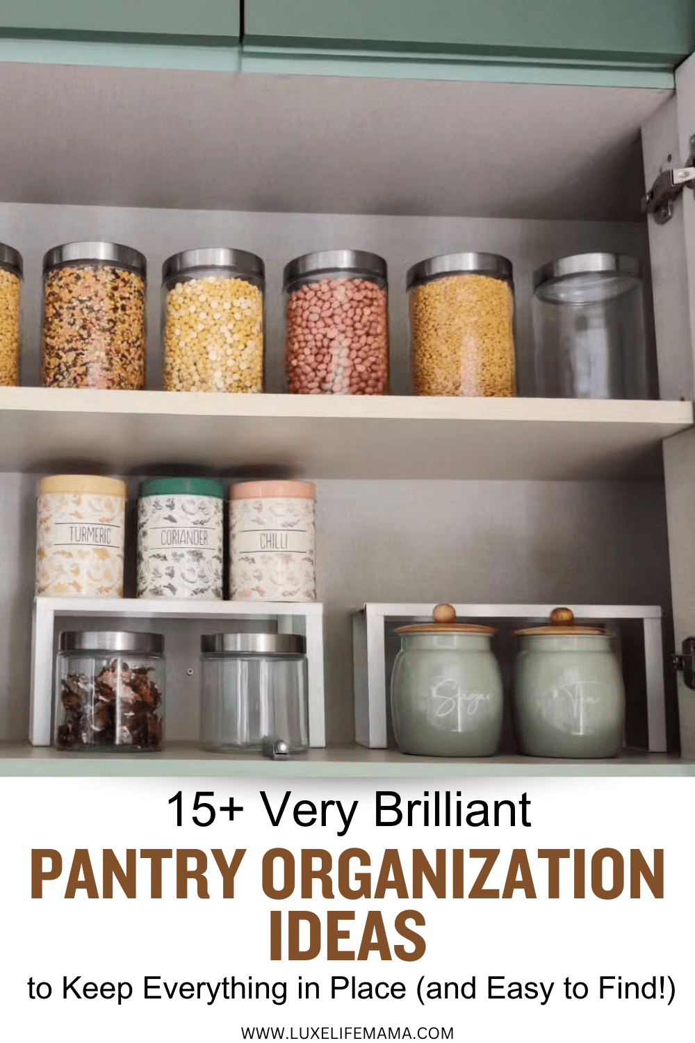 15+ Very Brilliant Pantry Organization Ideas to Keep Your Ingredients ...