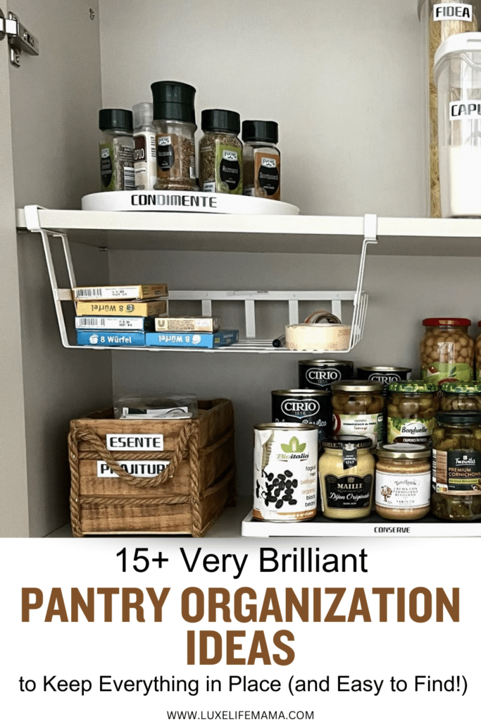 Pantry Organization Ideas to Keep Your Ingredients Perfectly Arranged