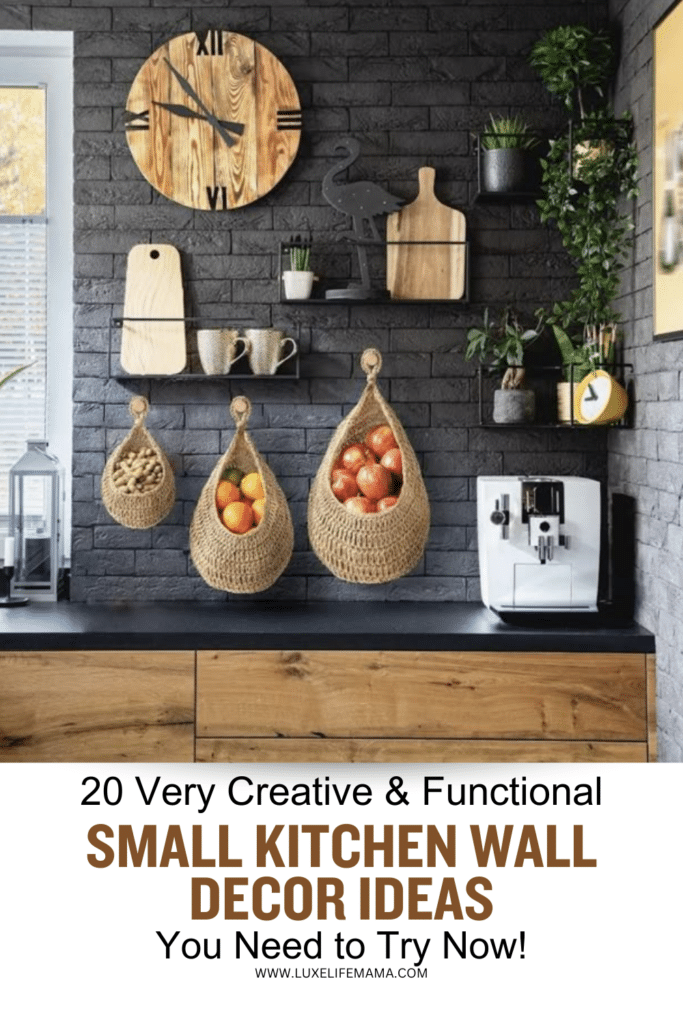 Small Kitchen Wall Decor Ideas