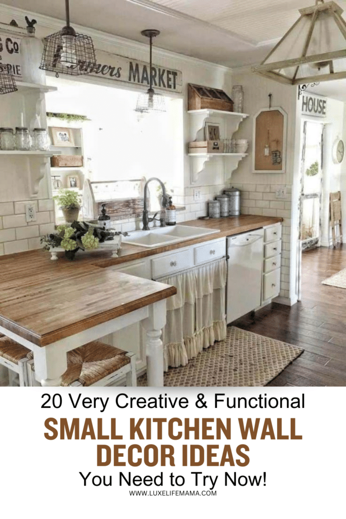 Small Kitchen Wall Decor Ideas