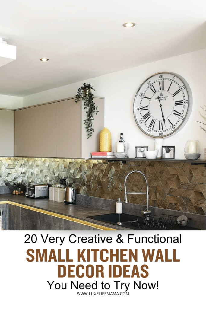 Small Kitchen Wall Decor Ideas