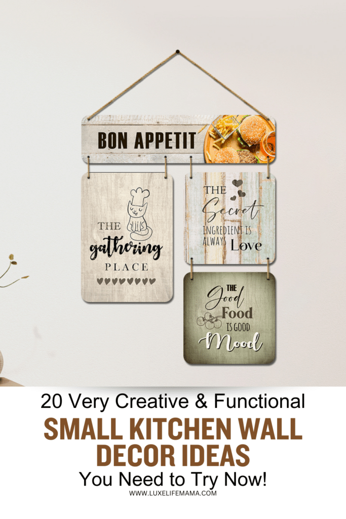 Small Kitchen Wall Decor Ideas