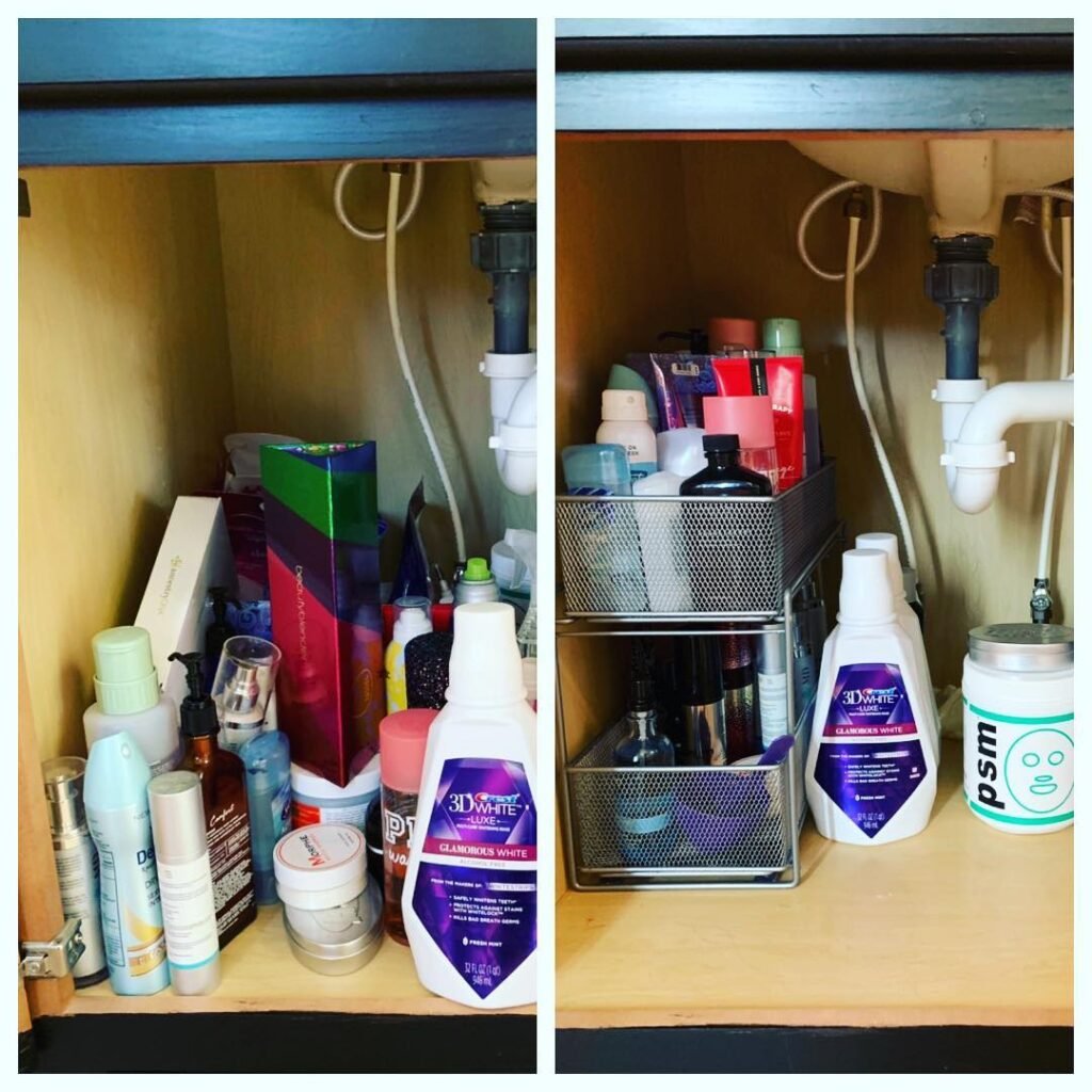 Under Kitchen Sink Organization Ideas