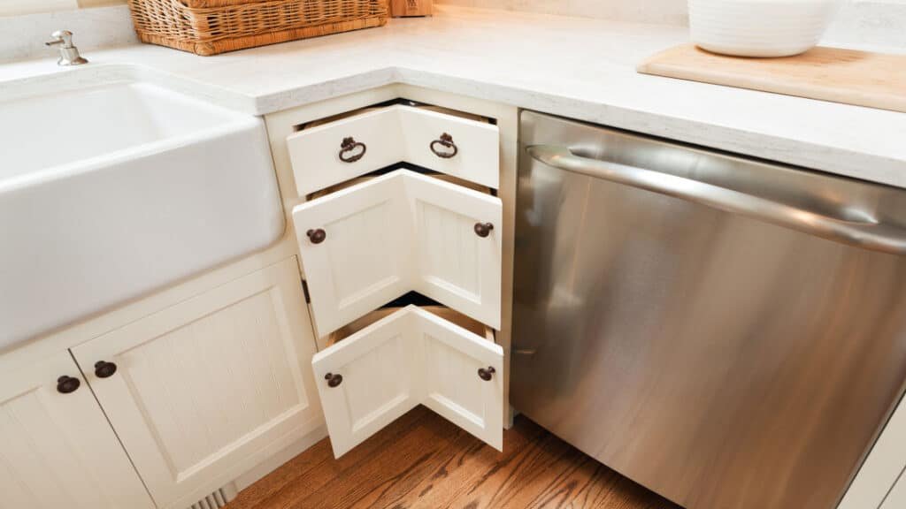 Kitchen Corner Cabinet Organization & Storage Ideas