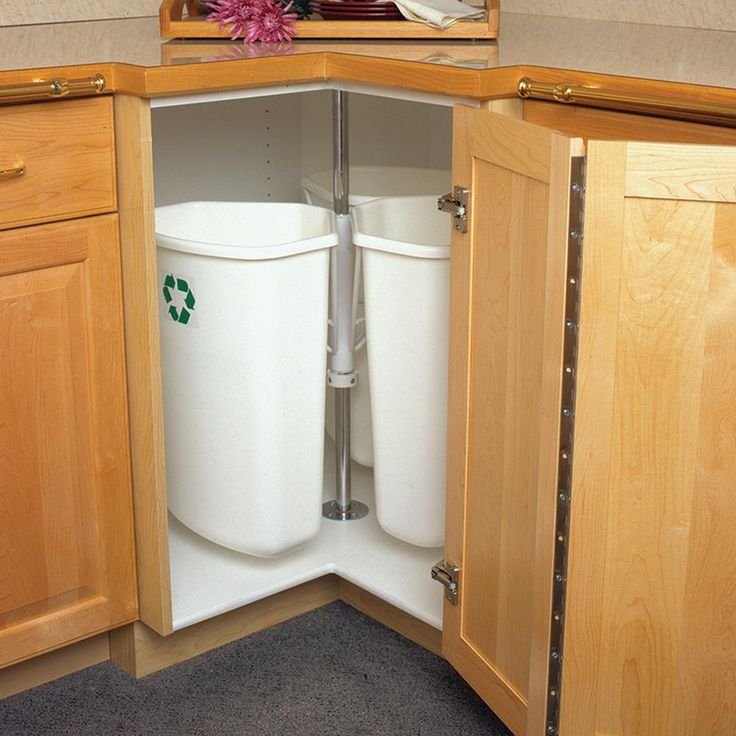 Kitchen Corner Cabinet Organization & Storage Ideas