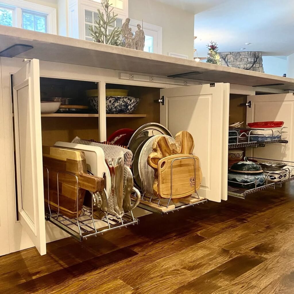 Kitchen Island Storage Ideas