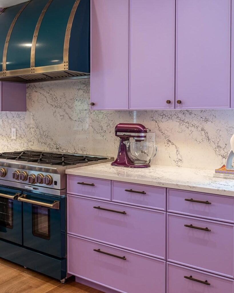 Playful Colorful Eclectic Kitchen Ideas 16