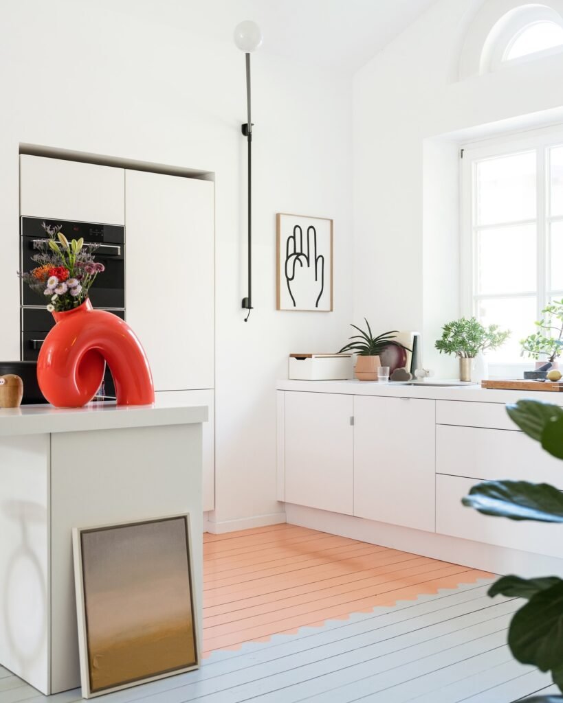 Playful Colorful Eclectic Kitchen Ideas 5