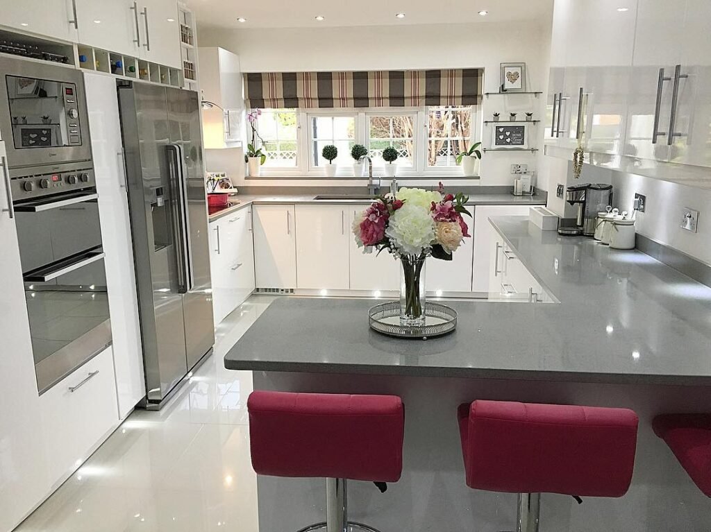 Modern White Kitchen Ideas 12