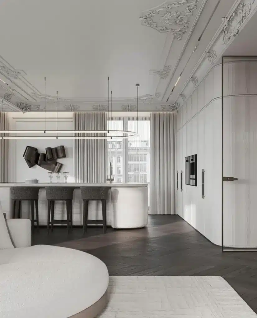 Modern White Kitchen Ideas 22