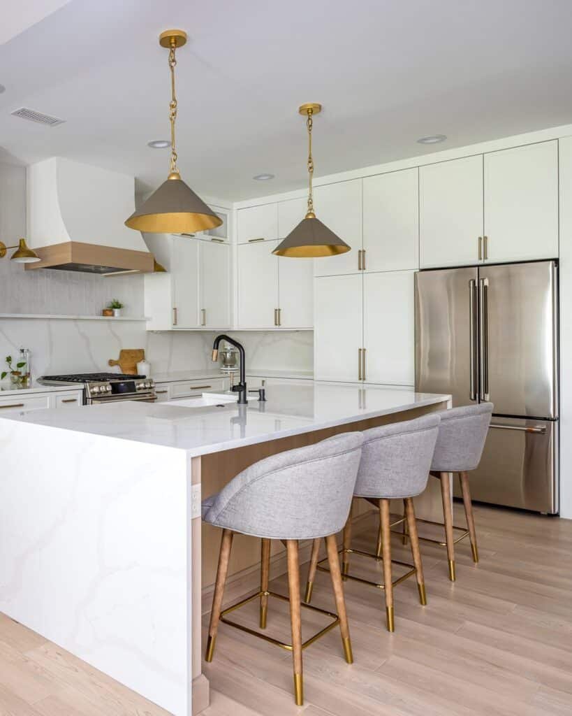 Modern White Kitchen Ideas 4