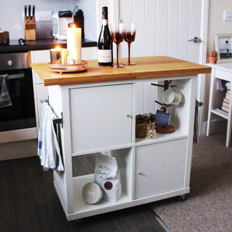 12 Creative Small Kitchen Island Ideas for More Prep Space and Seating ...
