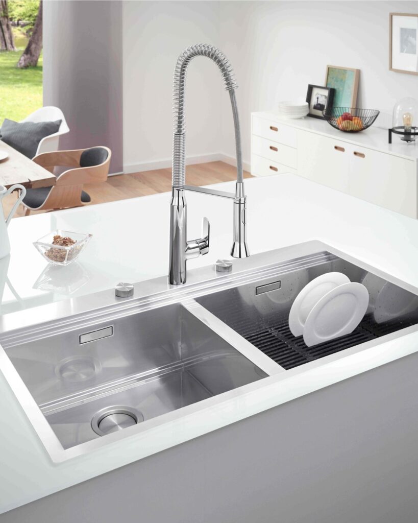 24 Unique Kitchen Sink Designs That Make Washing Up Feel Luxurious