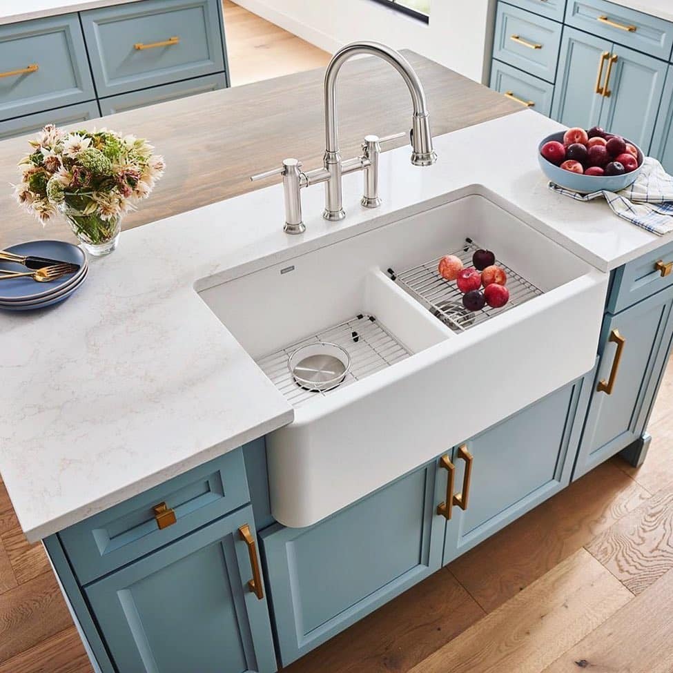 24 Unique Kitchen Sink Designs That Make Washing Up Feel Luxurious