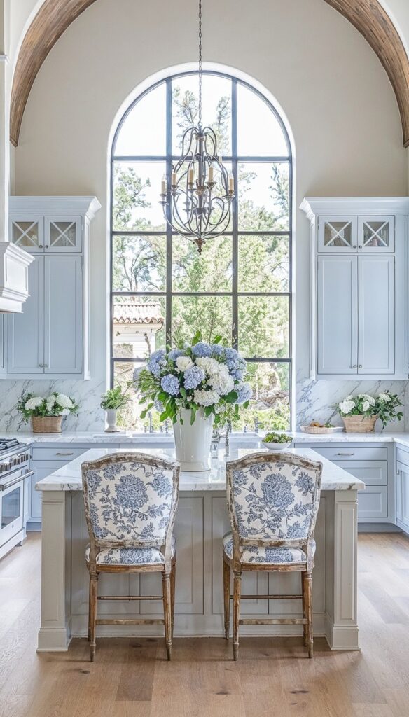 15+ Timeless Blue French Country Kitchen Ideas with European Charm