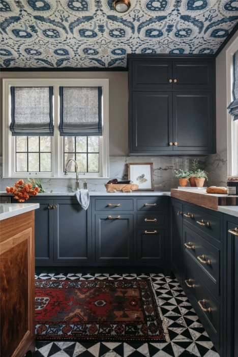 15+ Timeless Blue French Country Kitchen Ideas with European Charm